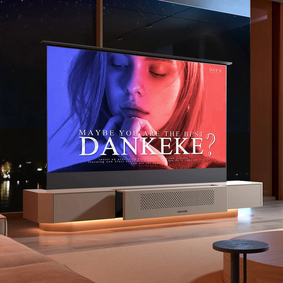 Julycode Milan™ UST Cinema System — 100"/120"